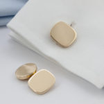 Heavy Engravable Cuff Links in Various Shapes