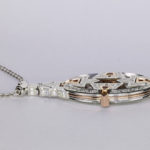 Rose Gold Sapphire Diamond Necklace & Pendant