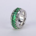 Xpandable™ Gold,  Emerald & Diamond Ring by Picchiotti