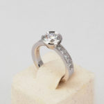 platinum diamond ring custom