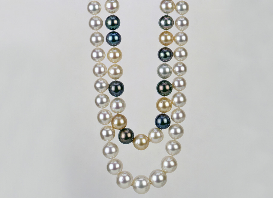 South Sea and Tahitian Pearl Necklaces