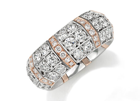 RE61 “XPANDABLE ™ – GOLDEN ACCENT” RING