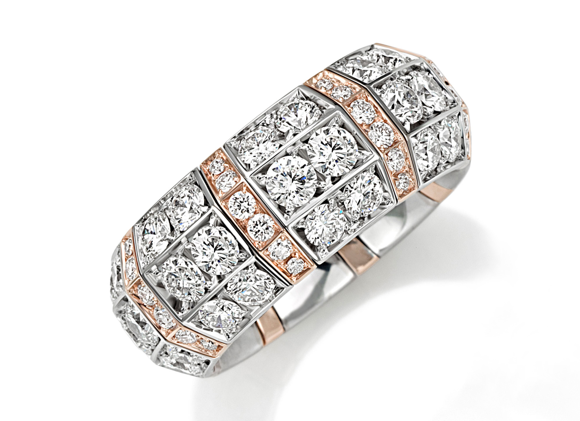 RE61 “XPANDABLE ™ – GOLDEN ACCENT” RING