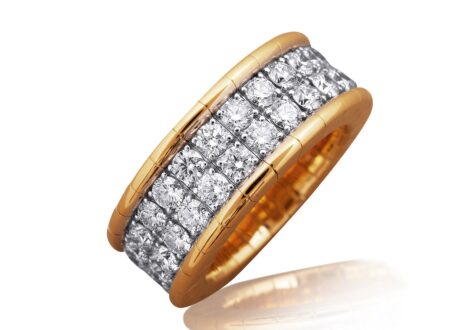 RH95 “XPANDABLE ™ – GOLD ACCENT” RING